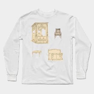 Retro Furnitures Set Long Sleeve T-Shirt